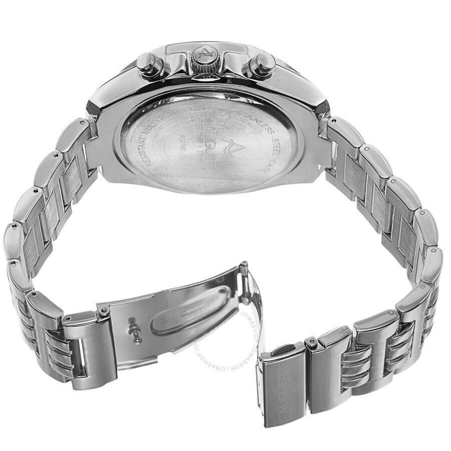 August Steiner Quartz Silver Dial Silver-tone Alloy Men's Watch AS8140SS - Dawson Watches #4