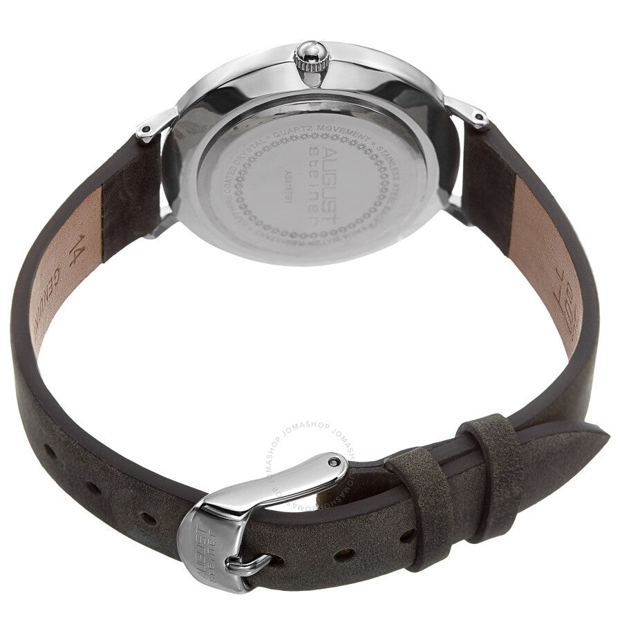 August Steiner Quartz White Dial Ladies Watch AS8187GY - Dawson Watches #4