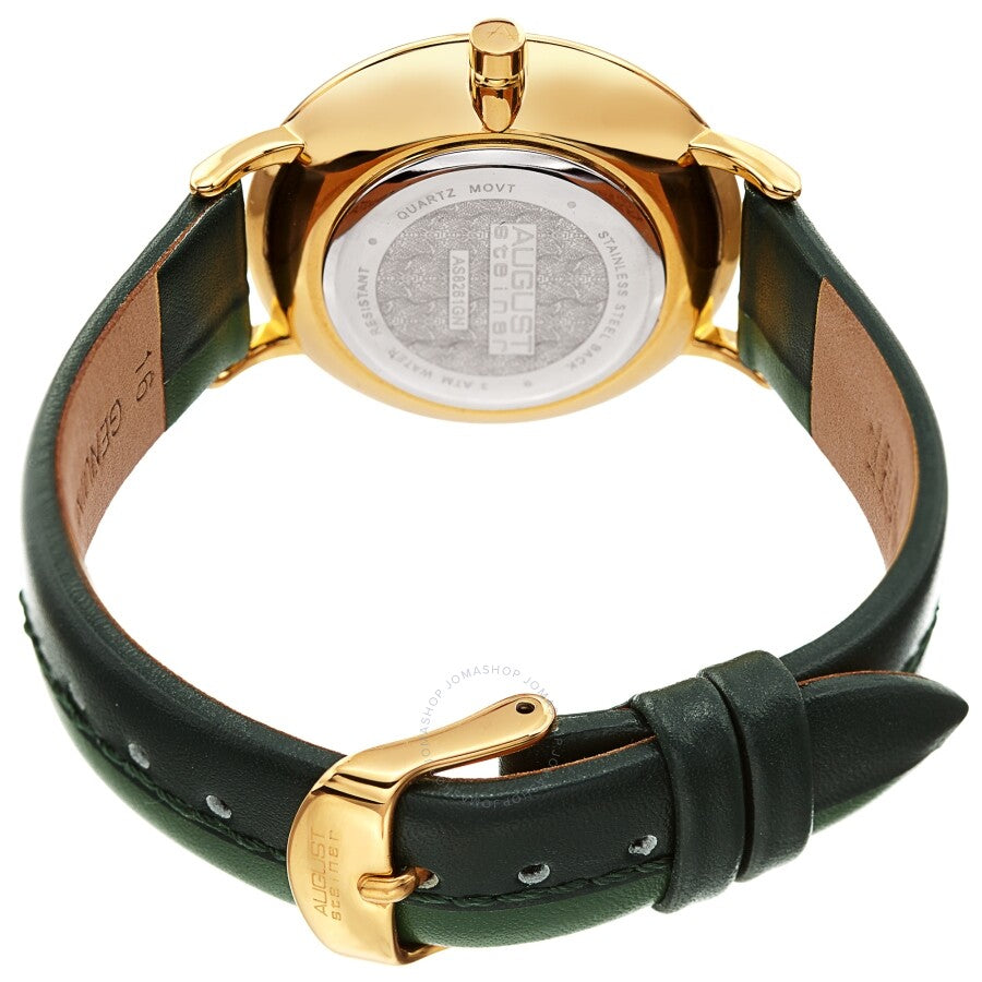 August Steiner Quartz White Dial Ladies Watch AS8261GN - Dawson Watches #4