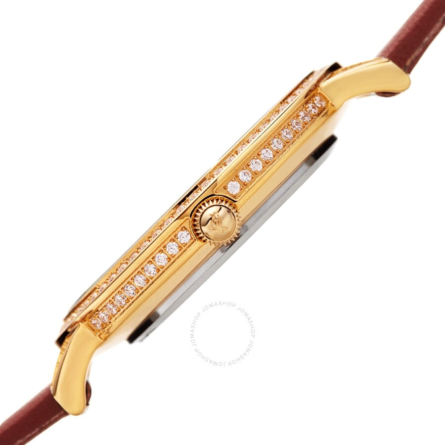 August Steiner Quartz Crystal White Dial Ladies Watch AS8274RD - Dawson Watches #3