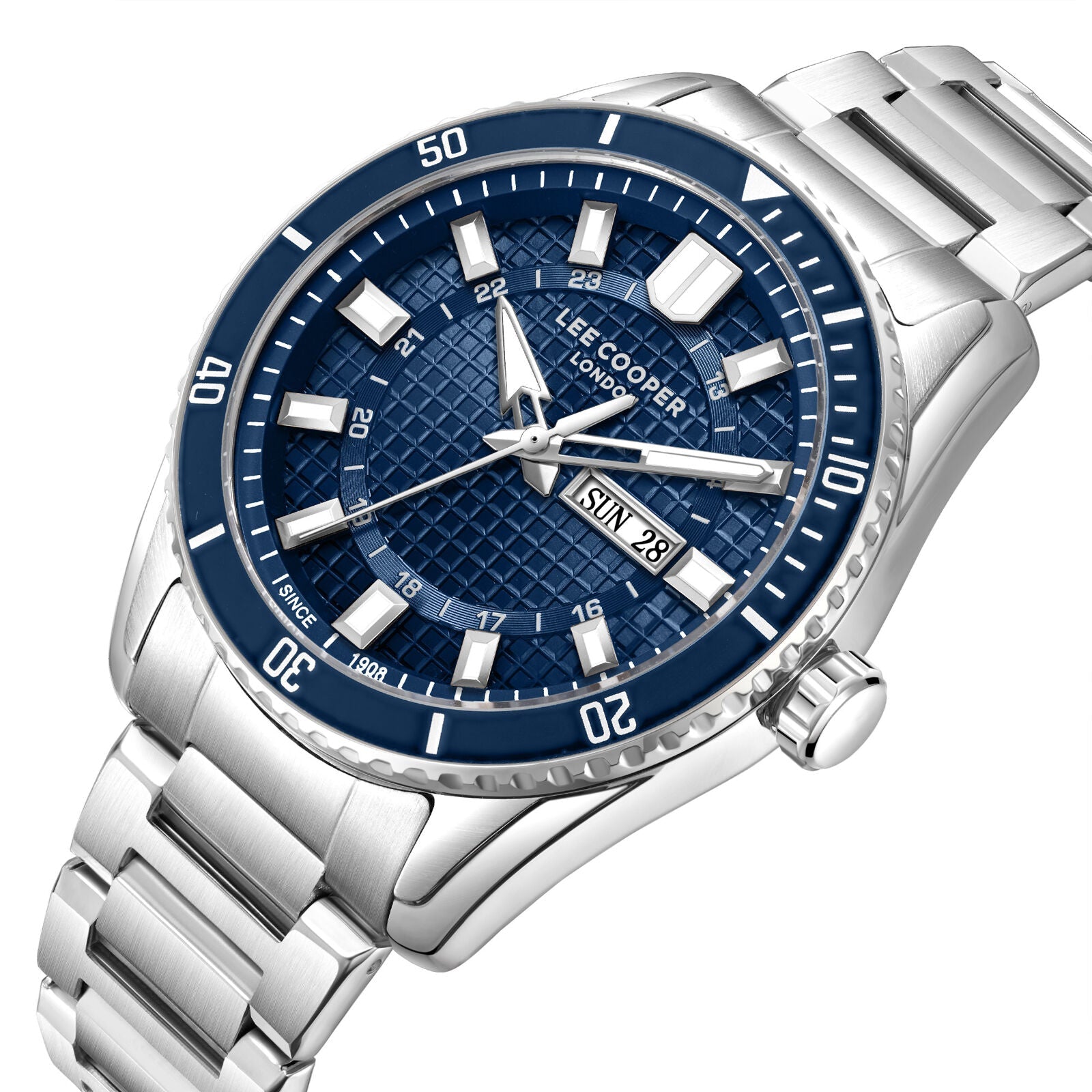 Lee Cooper Silver Men's Watch LC08314.390