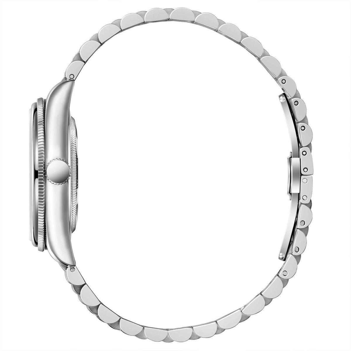 Beverly Hills Polo Club White Dial Silver Watch BP3890X.330