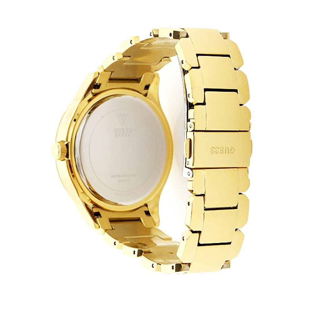 Guess Women White Dial and Gold Stainless Strap Women's Watch W0442L2 - Dawson Watches #3