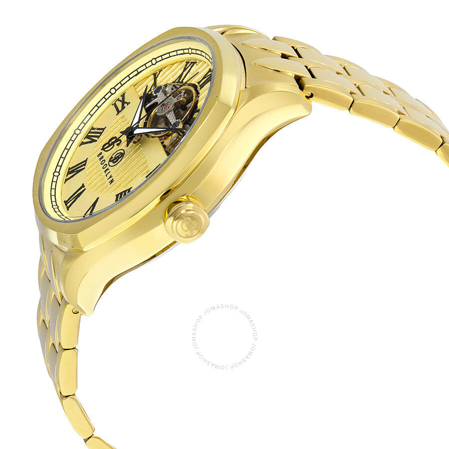 Brooklyn Dunham Skeleton Men's Automatic Ivory Dial Men's Watch - Dawson Watches #2