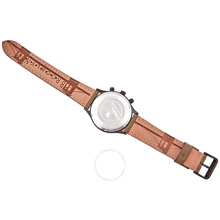 Brooklyn Watch Co. Bedford Brownstone II Quartz Blue Dial Men's Watch 307-BLU-5#307-BLU-5 - Dawson Watches #7