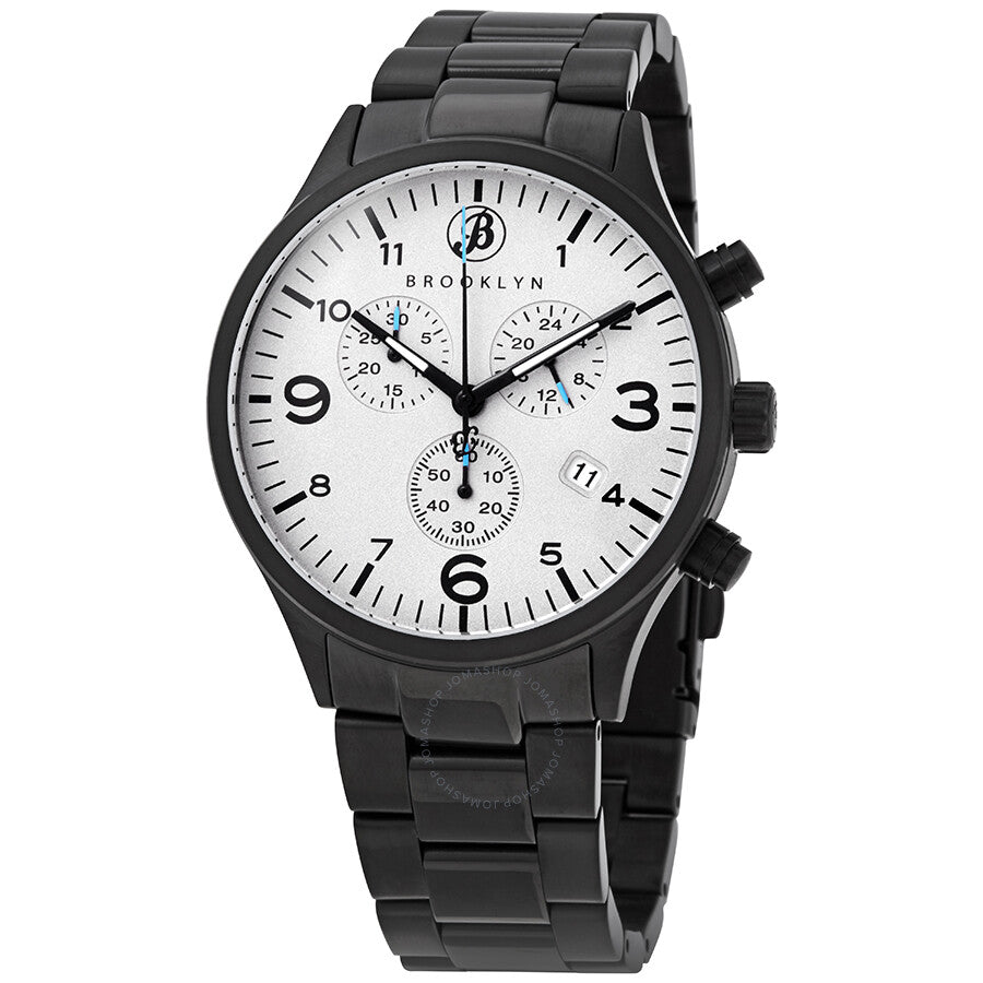 Brooklyn Watch Co. Bedford Brownstone II Quartz Grey Dial Men's Watch 308-GRY-1 - Dawson Watches