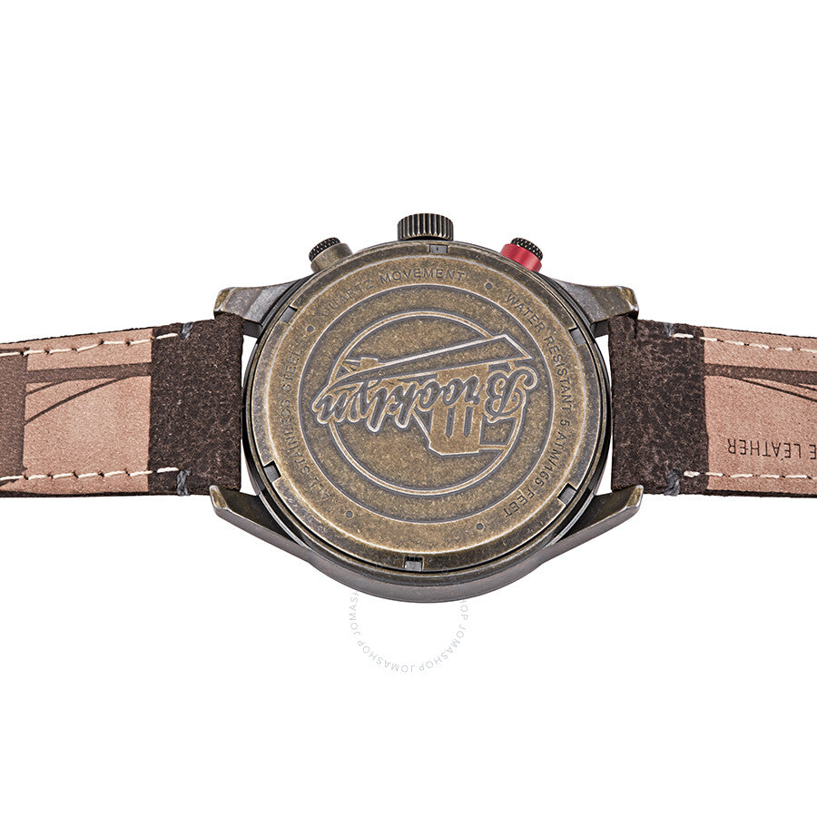 Brooklyn Watch Co. Stuyvesant Quartz Black Dial Men's Watch BW-8128-CQ-014-BRW#BW-8128-CQ-014-BRW - Dawson Watches #6