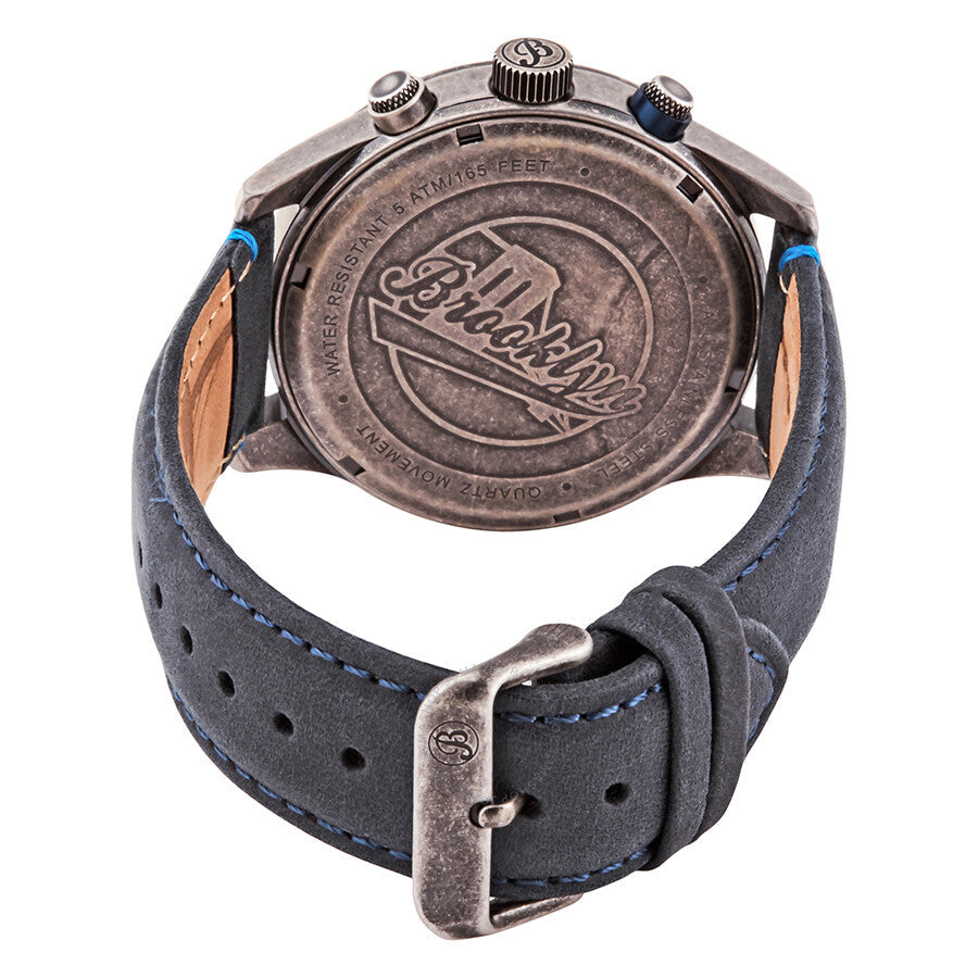 Brooklyn Watch Co. Stuyvesant Quartz Blue Dial Men's Watch BW-8128-SQ-03 - Dawson Watches #3