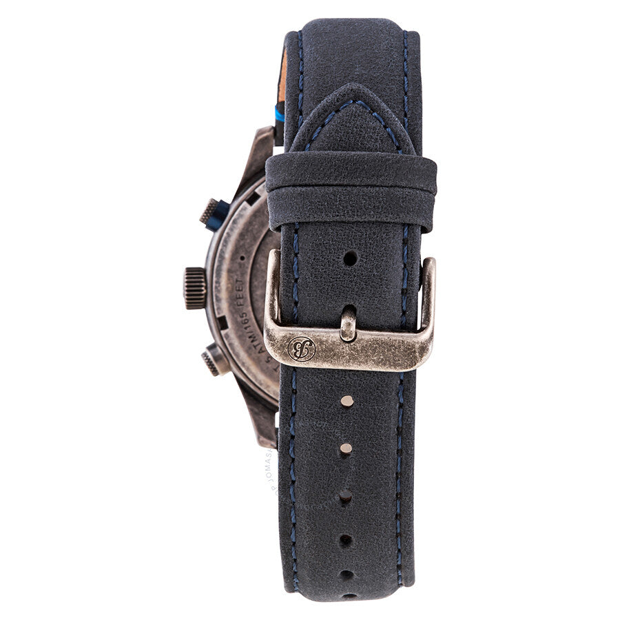 Brooklyn Watch Co. Stuyvesant Quartz Blue Dial Men's Watch BW-8128-SQ-03 - Dawson Watches #4