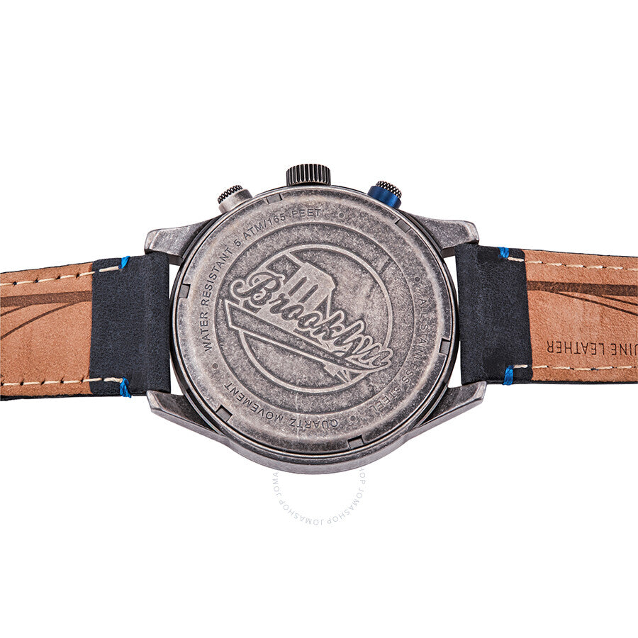 Brooklyn Watch Co. Stuyvesant Quartz Blue Dial Men's Watch BW-8128-SQ-03#BW-8128-SQ-03 - Dawson Watches #6