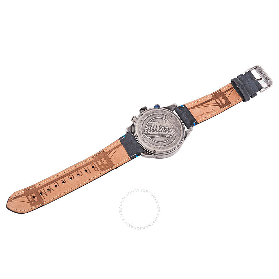 Brooklyn Watch Co. Stuyvesant Quartz Blue Dial Men's Watch BW-8128-SQ-03#BW-8128-SQ-03 - Dawson Watches #7