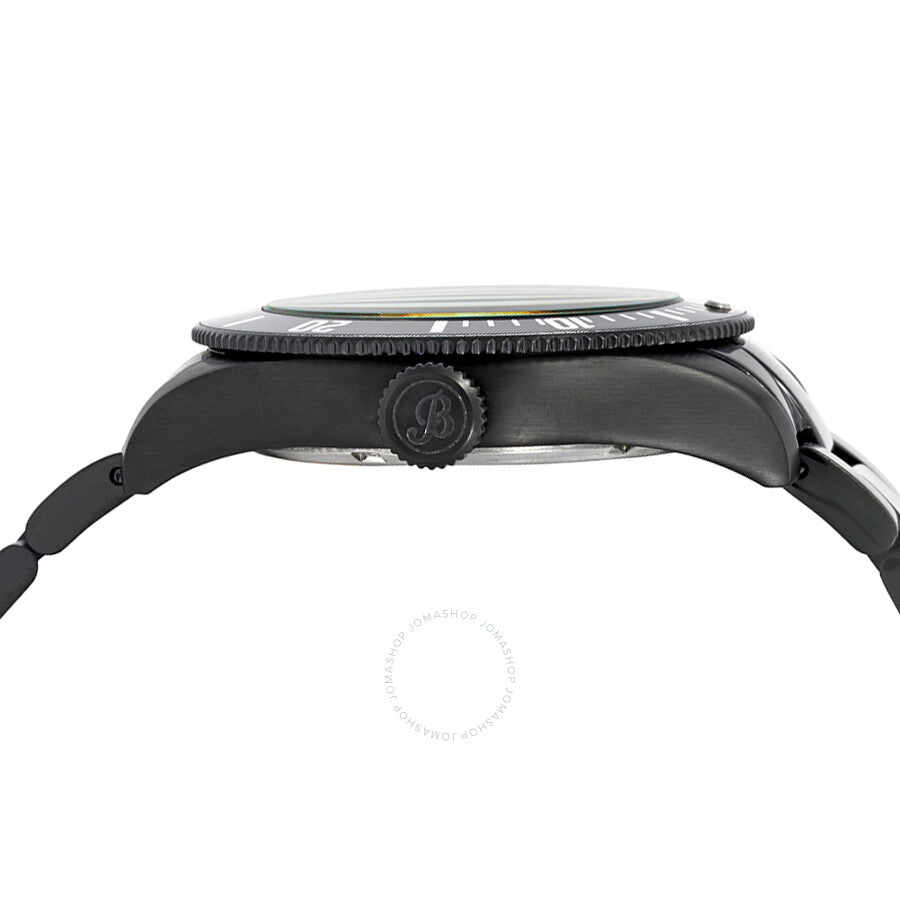 Brooklyn Watch Co. Black Eyed Pea Green Dial Men's Watch 306-D-88-BB-BLK - Dawson Watches #4