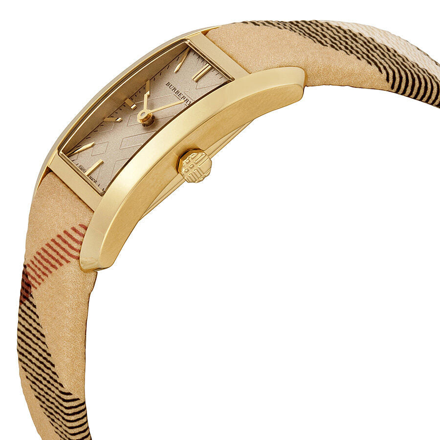 Burberry Pioneer Gold Dial Gold Ion-plated Ladies Watch BU9509 - BigDaddy Watches #2