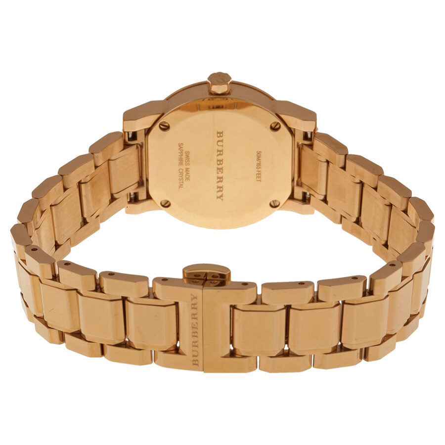 Burberry Rose Dial Diamond-set Bezel Rose Gold-tone Ladies Watch BU9225 - BigDaddy Watches #3