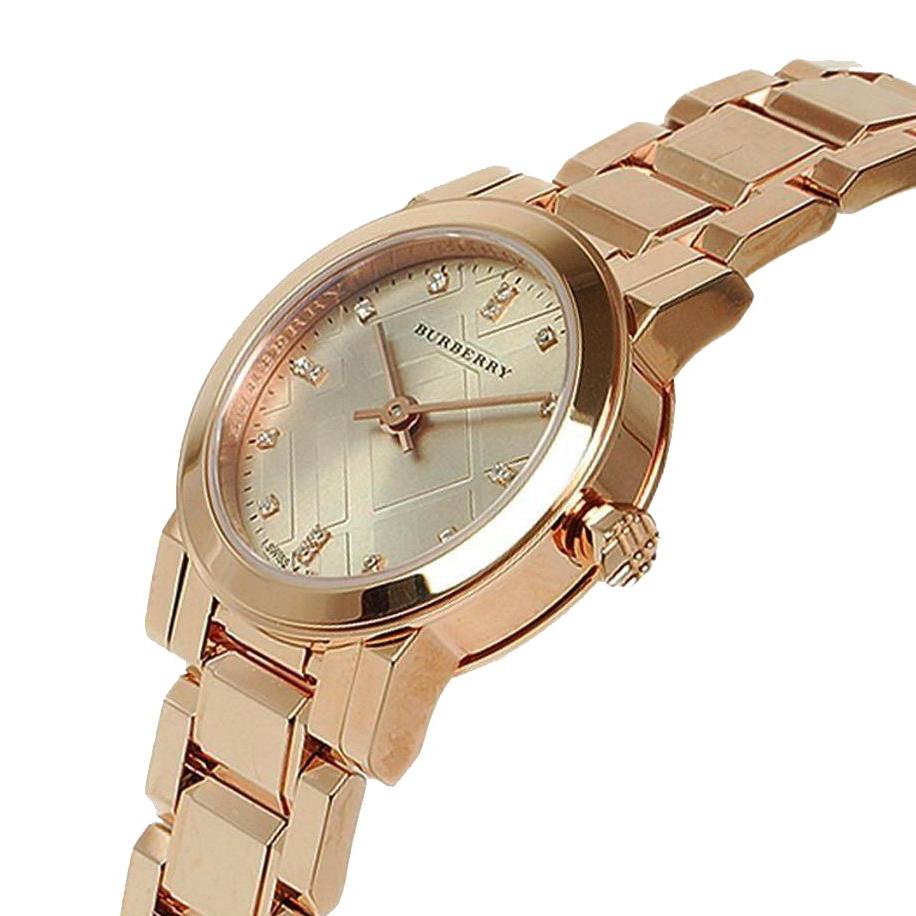 Burberry Women’s Swiss Made Stainless Steel Rose Gold Dial Women's Watch BU9215 - Dawson Watches #2