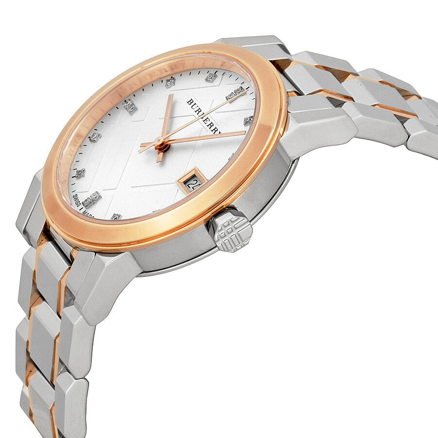 Burberry Silver Dial Two-tone Ladies Watch BU9127 - BigDaddy Watches #2