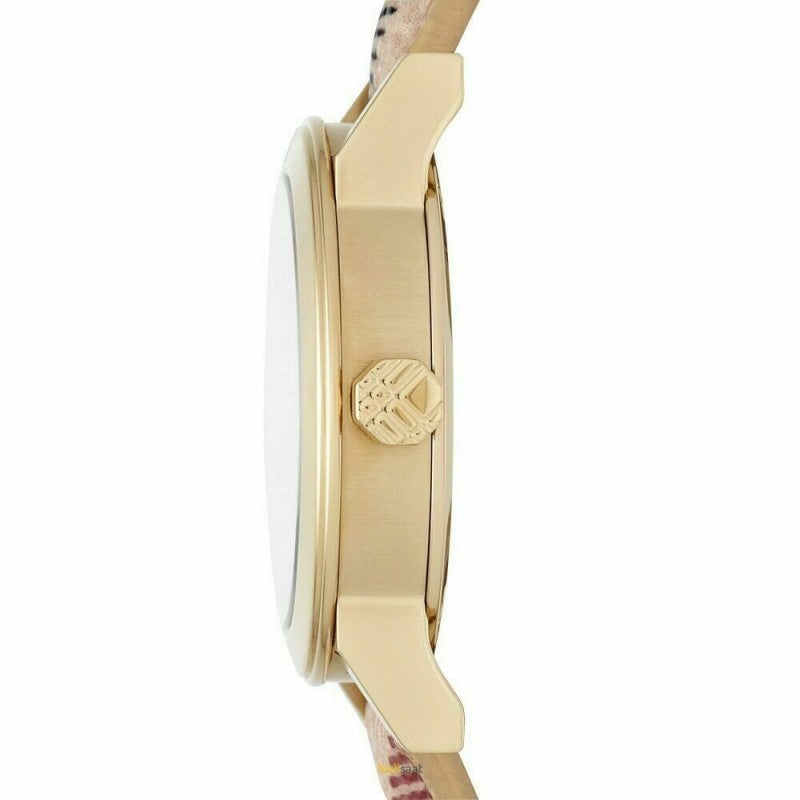 Burberry Women’s Swiss Made Quartz Multicolor Leather Strap Mother Of Pearl Dial Women's Watch BU9226 - Dawson Watches #2