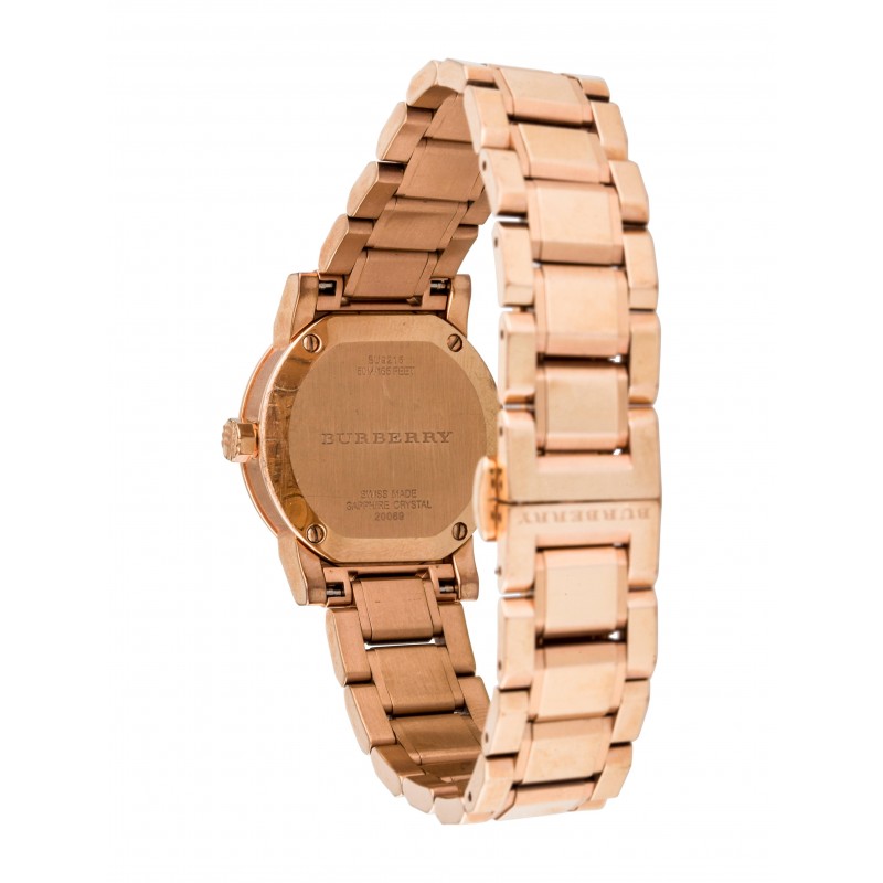 Burberry Women’s Swiss Made Stainless Steel Rose Gold Dial Women's Watch BU9215 - Dawson Watches #3