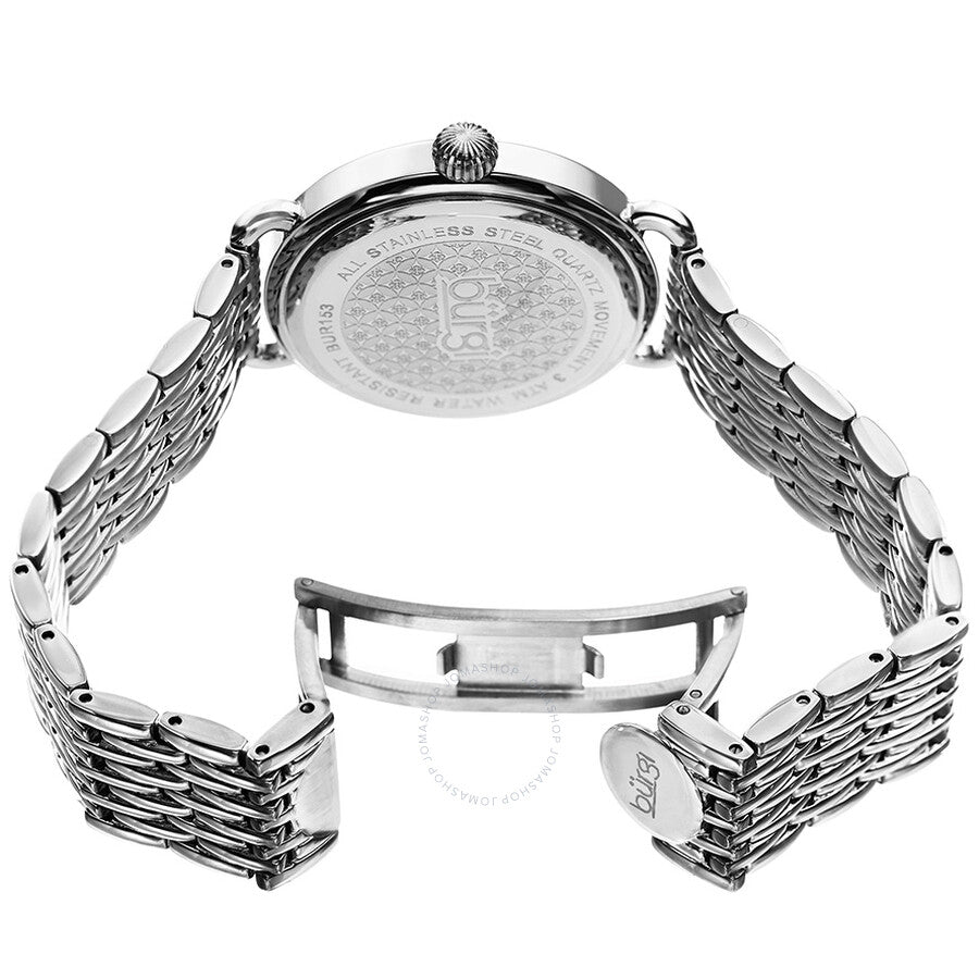 Burgi Black Dial Ladies Casual Watch BUR153SSB - Dawson Watches #3