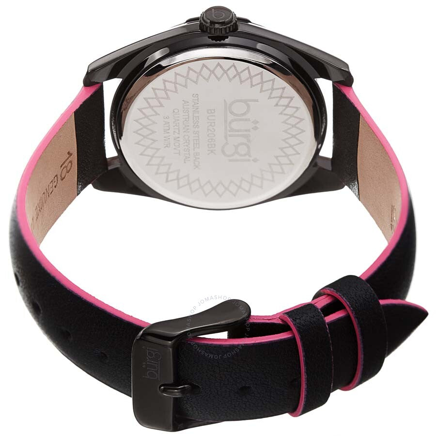 Burgi Black Dial Ladies Watch BUR206BK - Dawson Watches #4