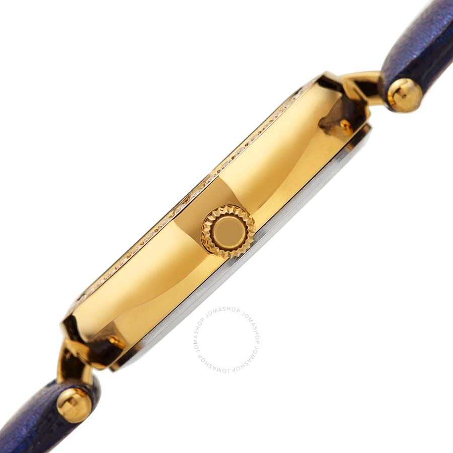 Burgi Crystal Blue Dial Ladies Watch BUR235BU - Dawson Watches #3