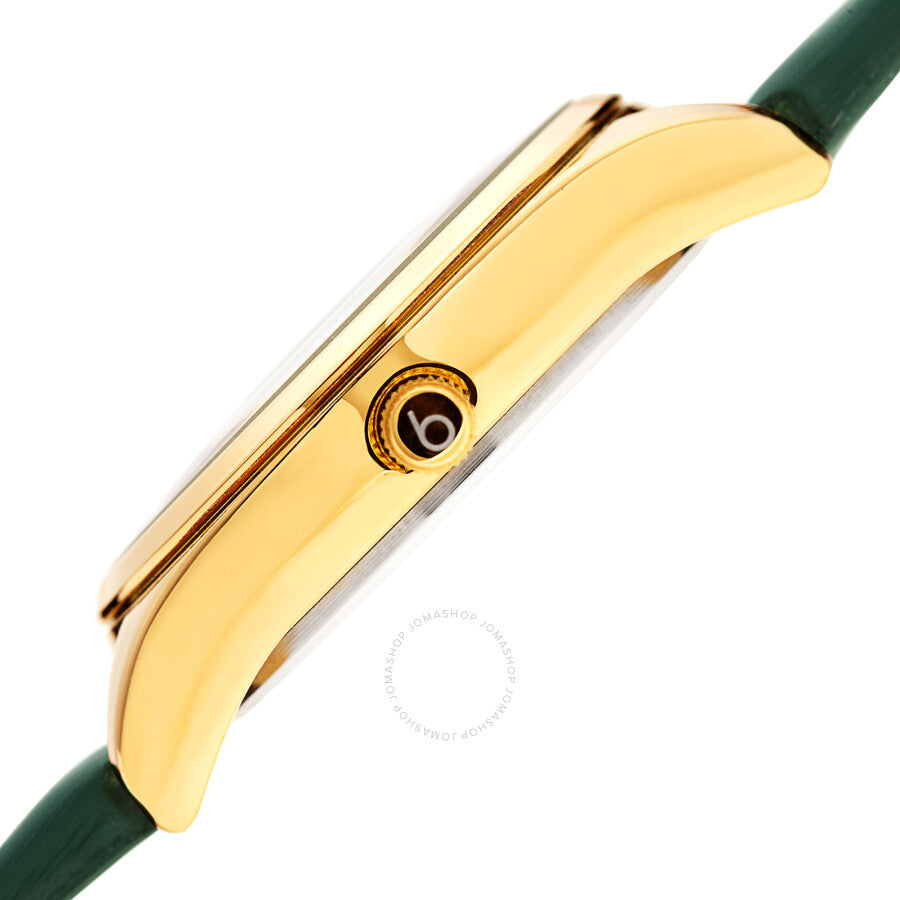 Burgi Diamond Accented Flower Quartz Green Dial Ladies Watch BUR189GN - Dawson Watches #3