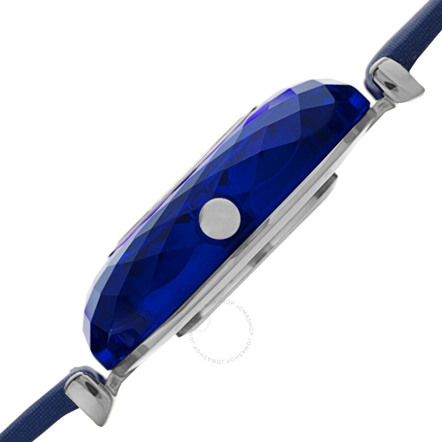 Burgi Faceted Crystal Bezel Diamond Blue Dial Ladies Watch BUR252BU - Dawson Watches #3