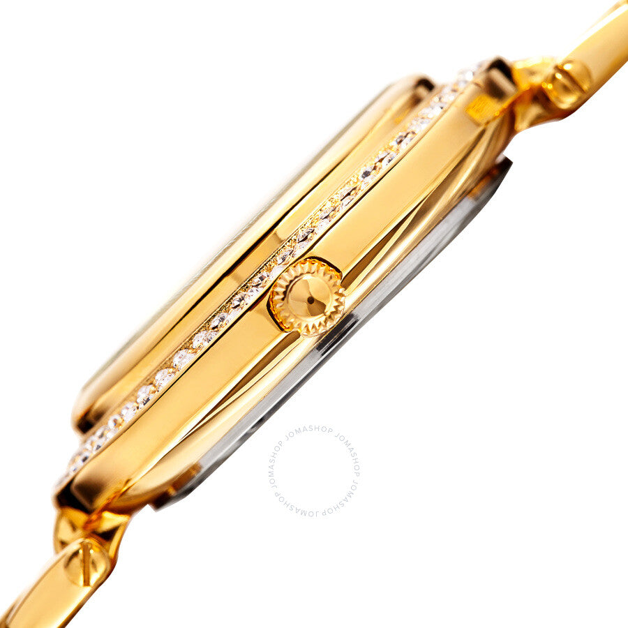 Burgi Flower Marker Diamond Crystal Ladies Watch BUR179YG - Dawson Watches #3