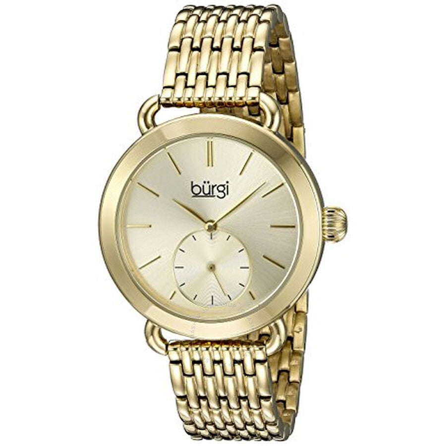 Burgi Gold Tone Dial Ladies Watch BUR153YG - Dawson Watches