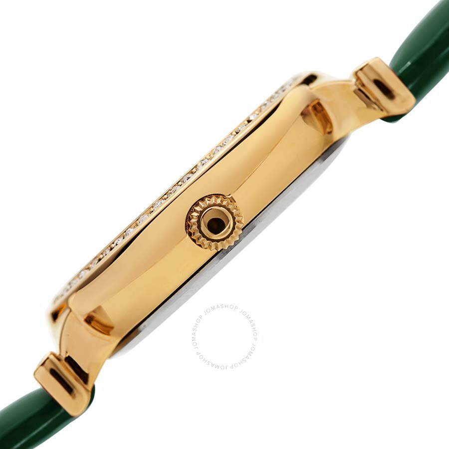 Burgi Green Dial Green Leather Ladies Watch BUR230GN - Dawson Watches #3