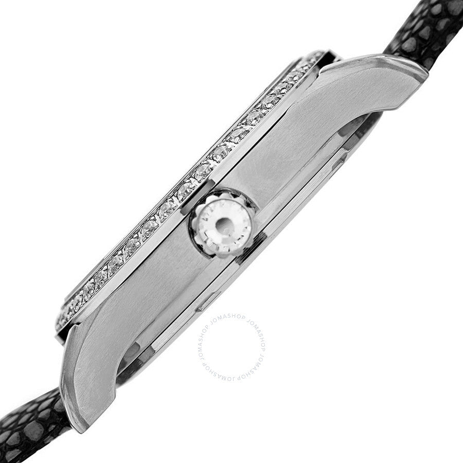 Burgi Mother Of Pearl Dial Ladies Black Polka Dot Leather Watch BUR160BK - Dawson Watches #4