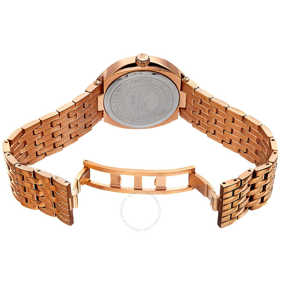 Burgi Quartz Brown Dial Rose Gold-tone Ladies Watch BUR164RG - Dawson Watches #3