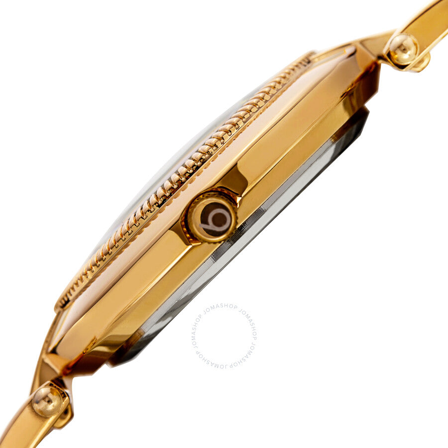 Burgi Quartz Diamond White Mother of Pearl Dial Ladies Watch BUR181YG - Dawson Watches #3