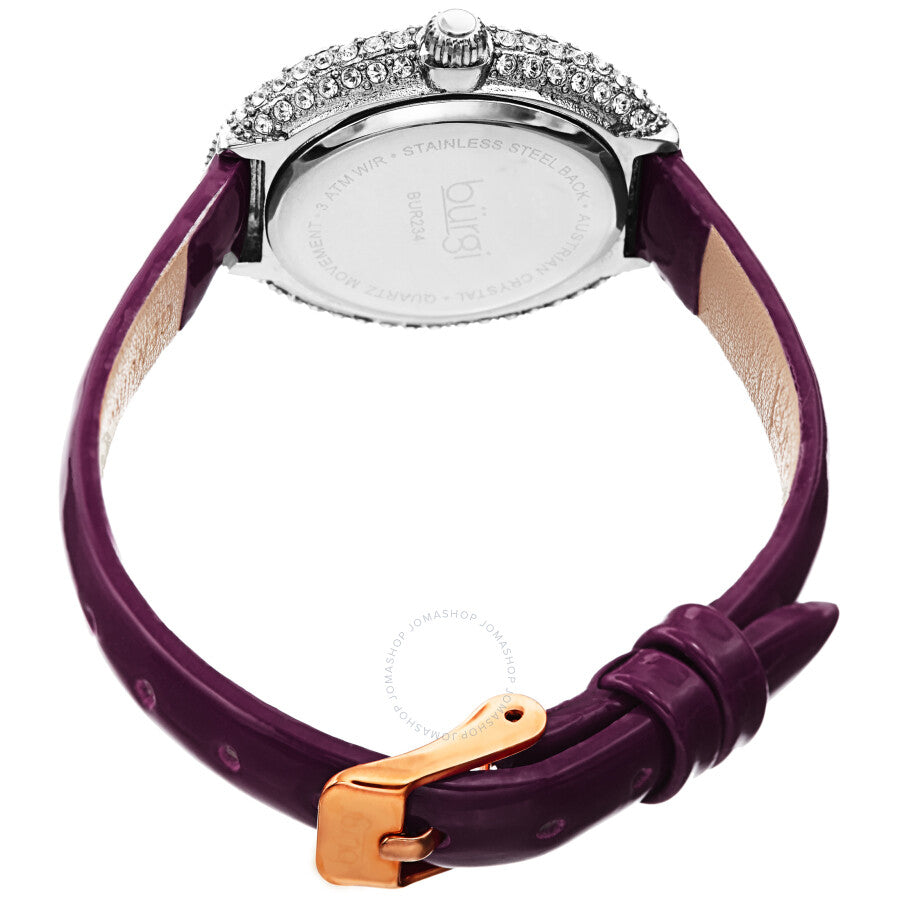 Burgi Quartz White Dial Ladies Watch BUR234PU - Dawson Watches #4