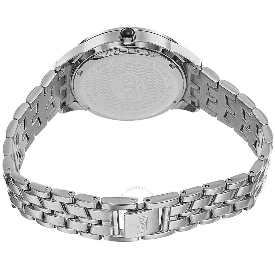 Burgi Silver Dial Stainless Steel Case Ladies Watch BUR106SS - Dawson Watches #4