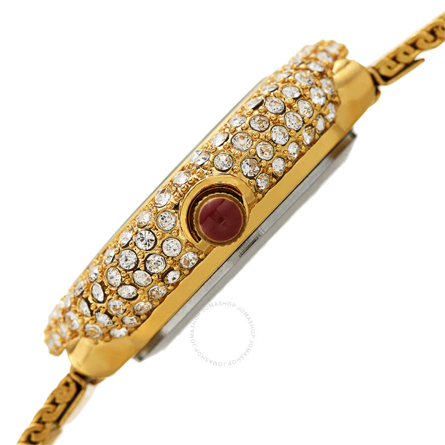 Burgi Swirl Quartz Diamond Red Dial Ladies Watch BUR259YGR - Dawson Watches #3