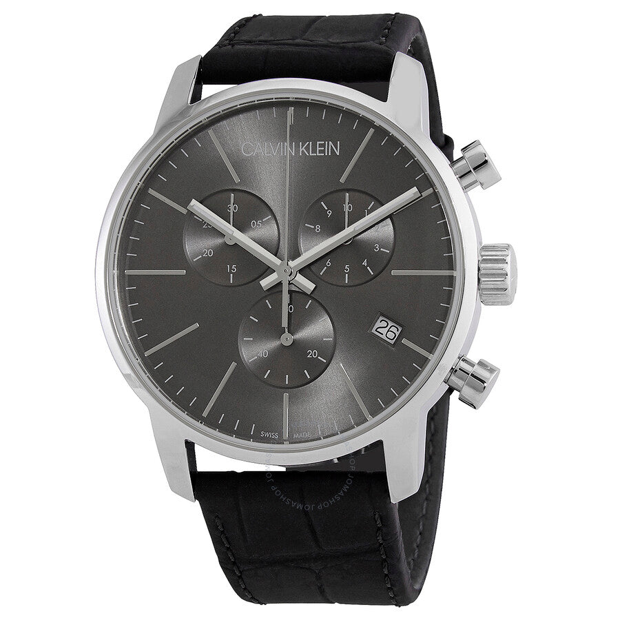 Calvin Klein City Chronograph Quartz Black Dial Men's Watch K2G271C3 - Dawson Watches