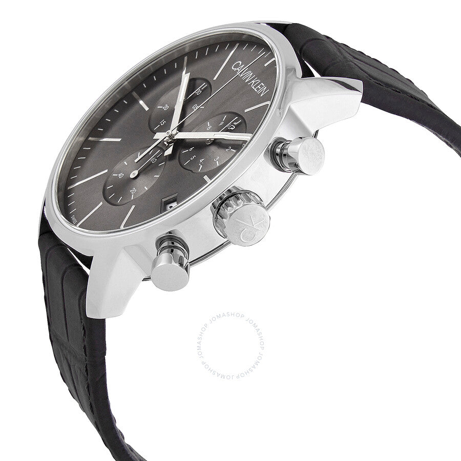 Calvin Klein City Chronograph Quartz Black Dial Men's Watch K2G271C3 - Dawson Watches #2