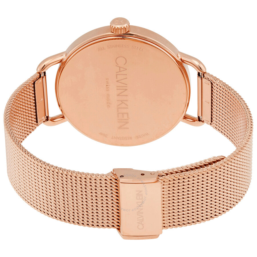 Calvin Klein Even Quartz Silver Dial Ladies Watch K7B21626 - The Watches Men & Co #3