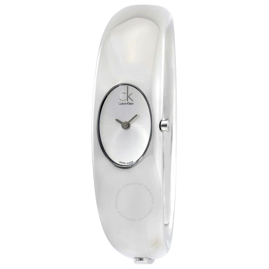 Calvin Klein Exquisite White Dial Ladies Watch K1Y23120 - Dawson Watches