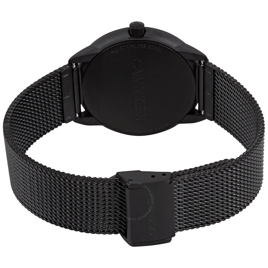 Calvin Klein Minimal Quartz Black Dial Ladies Watch K3M5245X - The Watches Men & Co #3