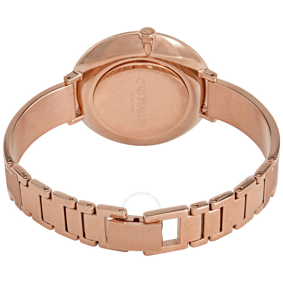 Calvin Klein Rise Quartz Silver and White Ladies Watch K7A23646 - Dawson Watches #3