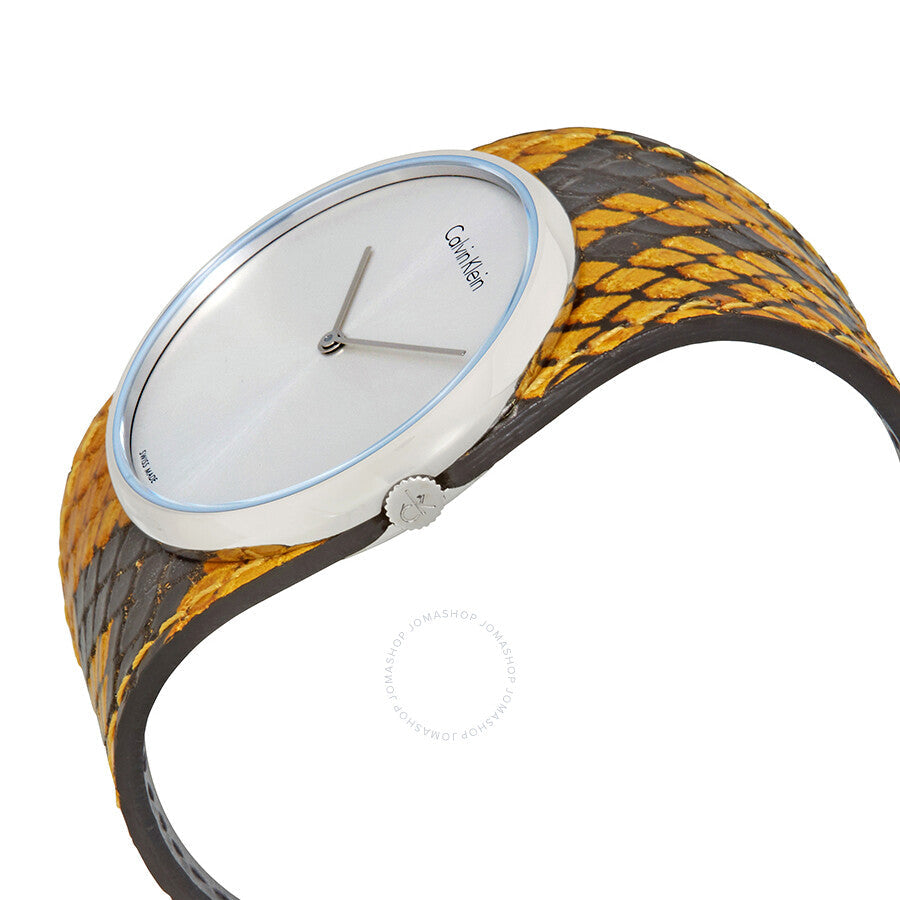Calvin Klein Spellbound Silver Dial Ladies Watch K5V231Z6 - The Watches Men & Co #2