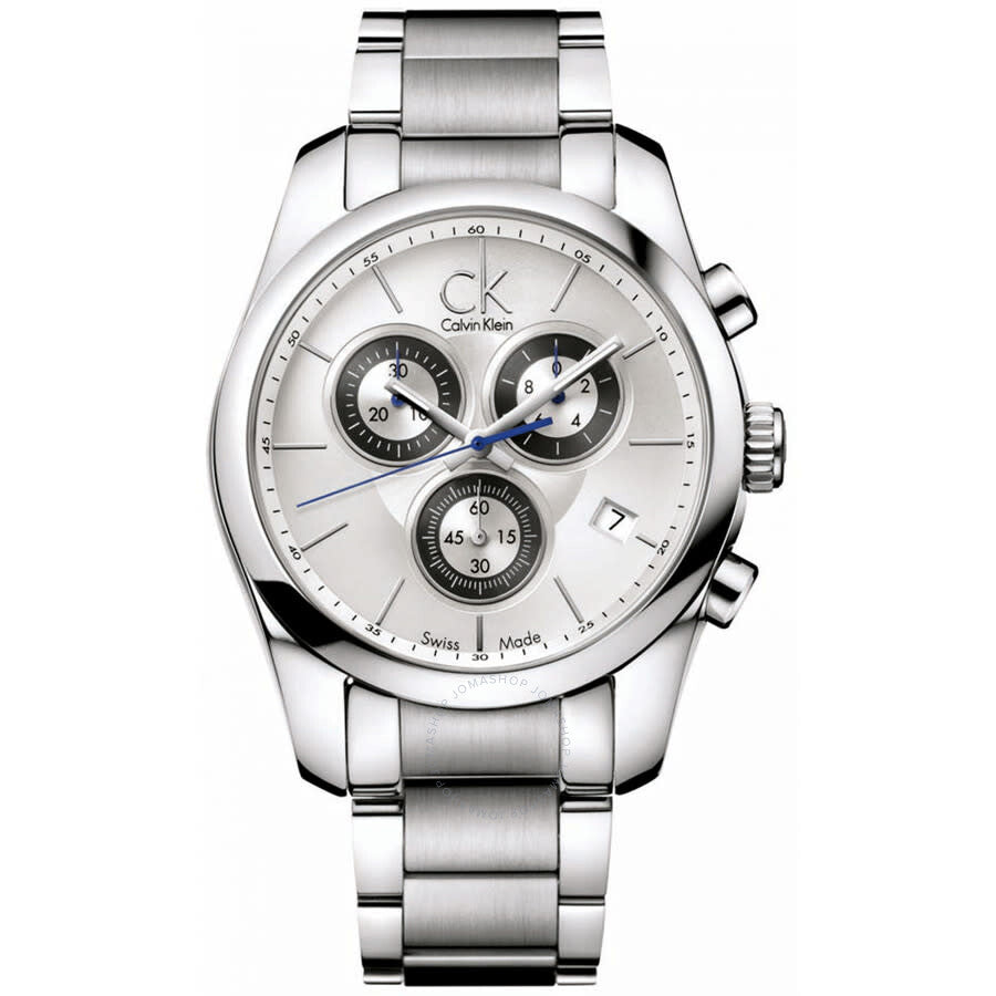 Calvin Klein Strive Chronograph Quartz Black Dial Men's Watch K0K27120 - Dawson Watches