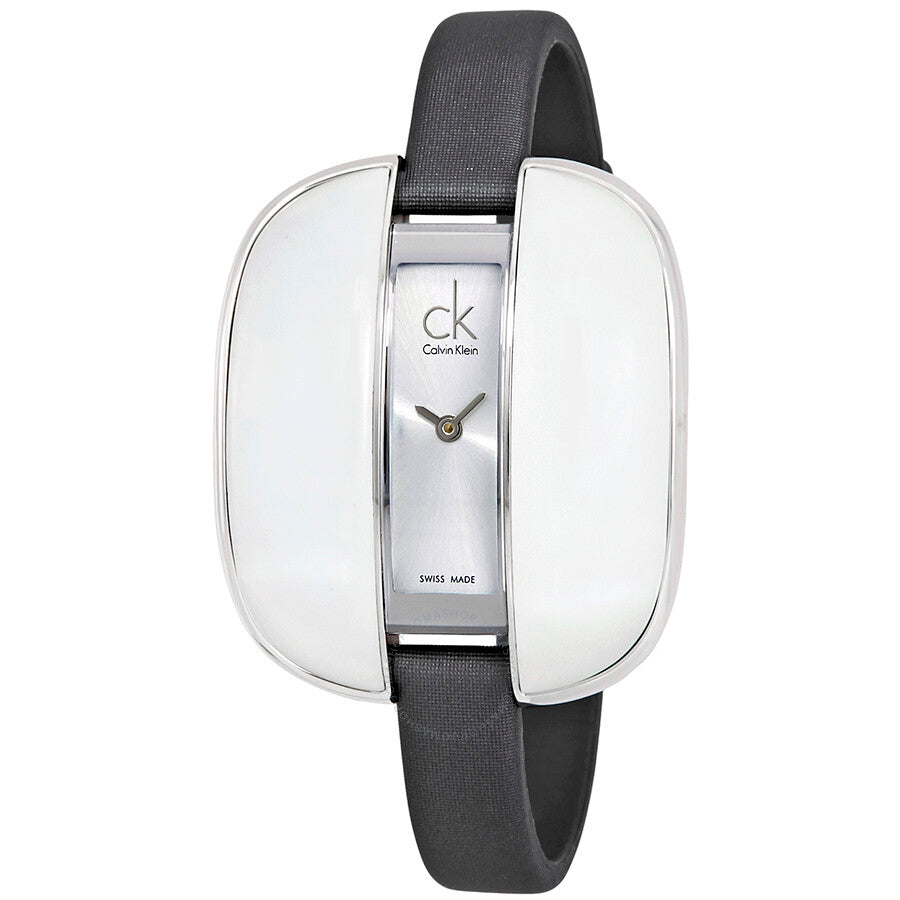 Calvin Klein Treasure Silver Dial Ladies Watch K2E23626 - Dawson Watches