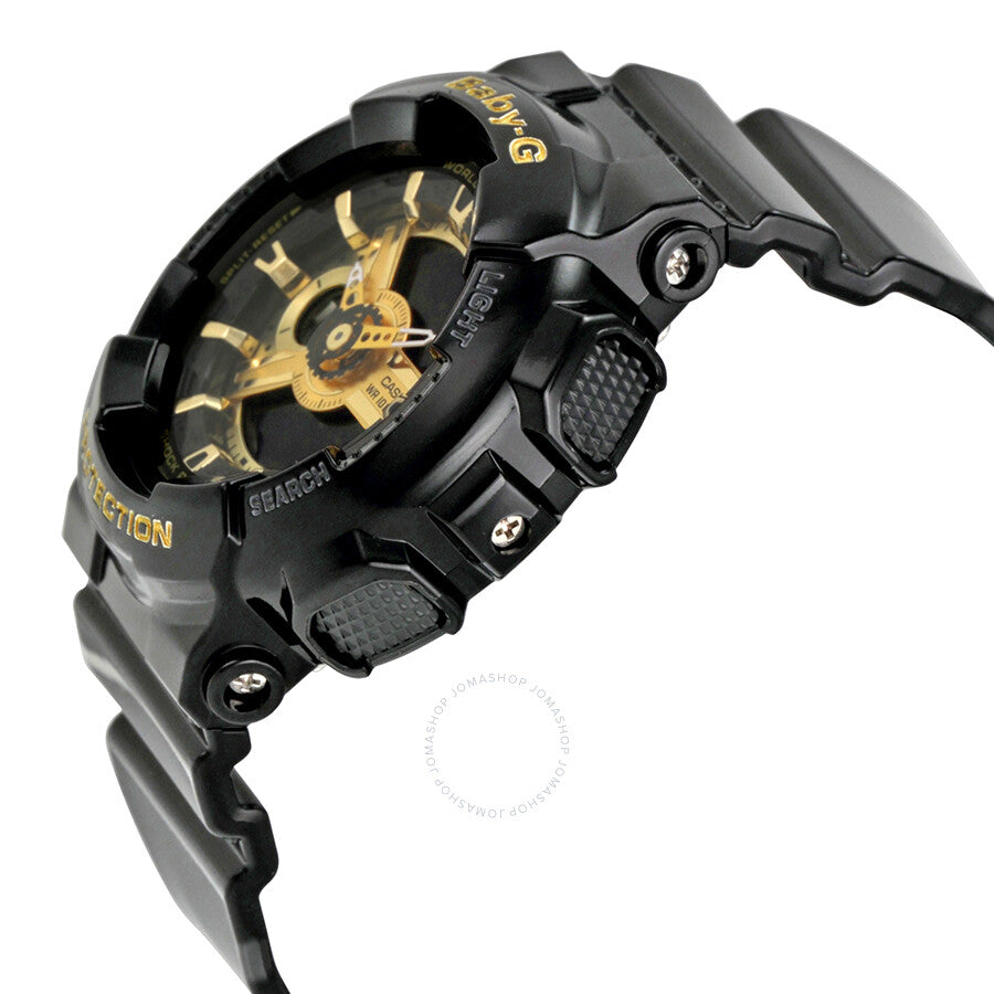 Casio Baby G Black Resin Ladies Watch BA110-1A - Dawson Watches #2