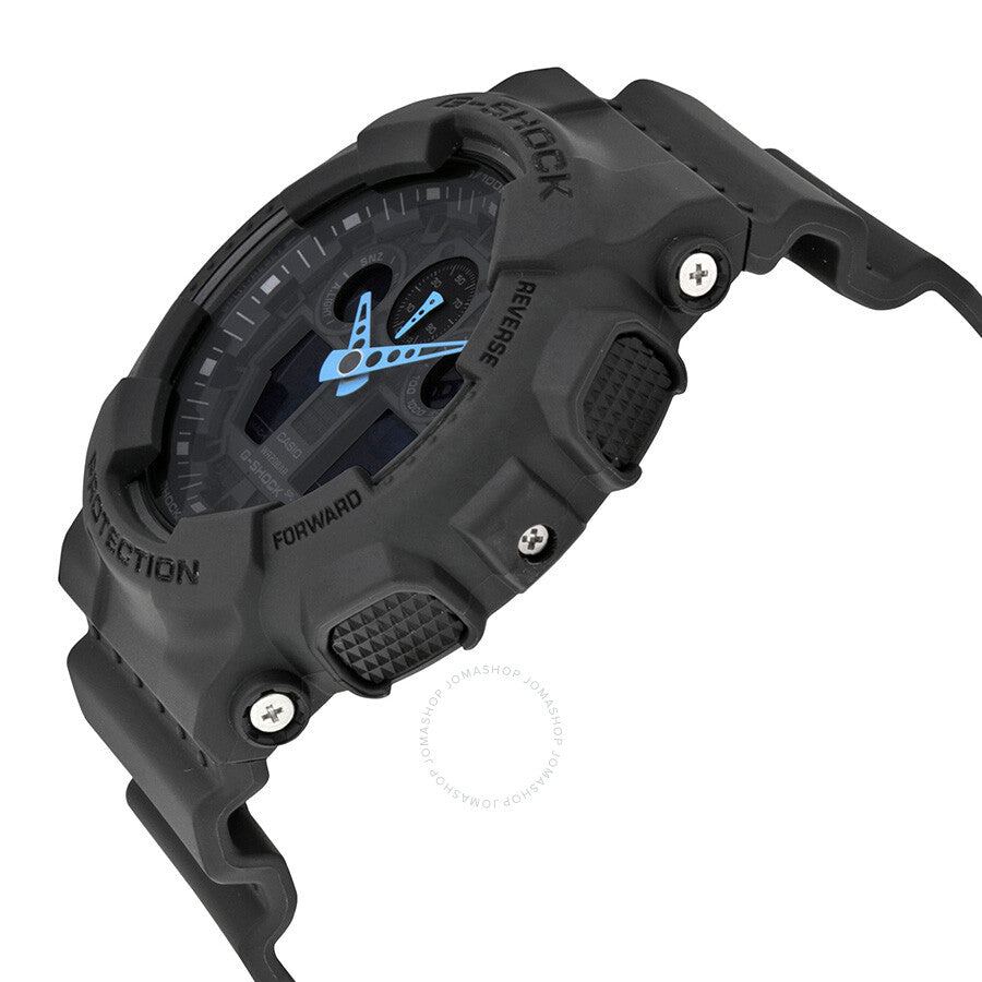 Casio G Shock Grey Digital Dial Resin Men's Watch GA100C-8ACR - Dawson Watches #2