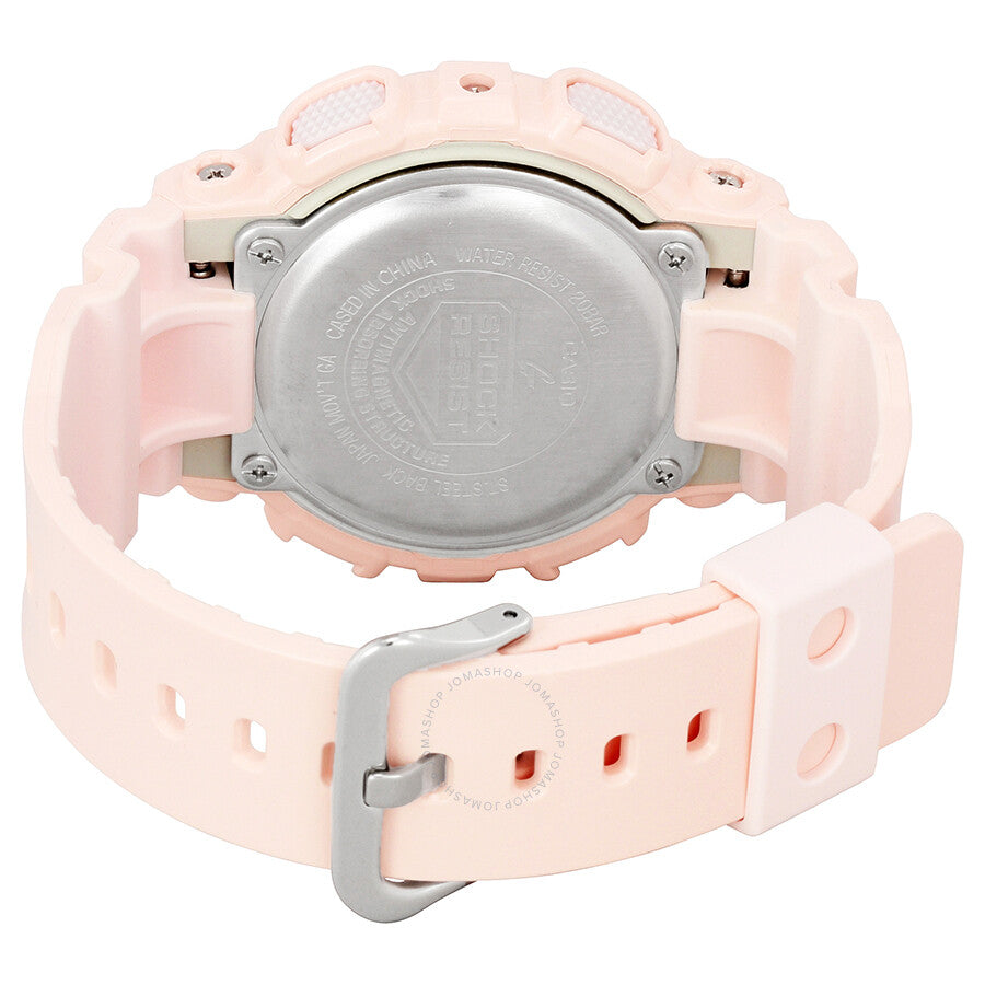 Casio G-Shock Digital Dial Pink Resin Ladies Watch GMAS110MP-4A1 - Dawson Watches #3