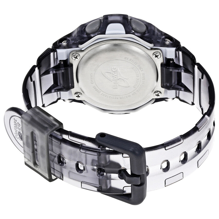 Casio Grey Transparent Resin Ladies Watch BG169R-8B - Dawson Watches #3