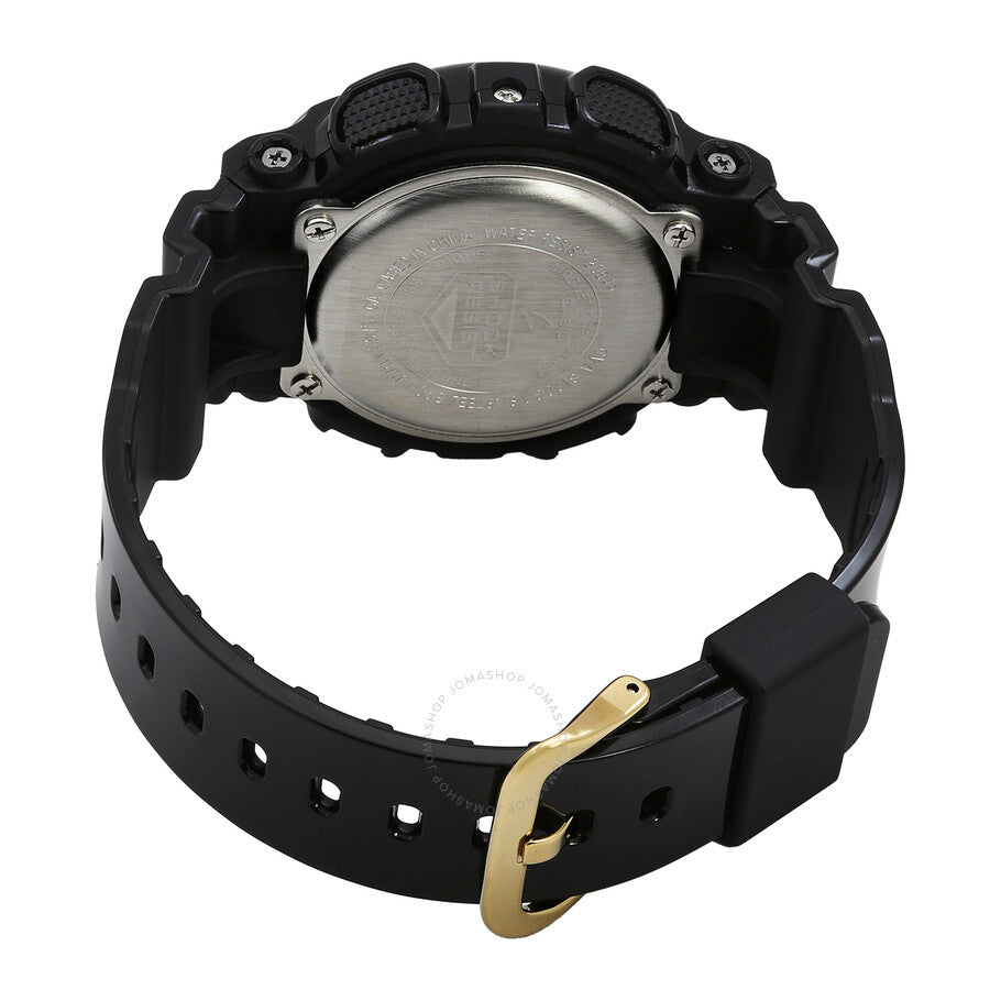 Casio G-Shock Alarm World Time Quartz Analog-Digital Gold Dial Ladies Watch GMAS120GB-1A - Dawson Watches #3